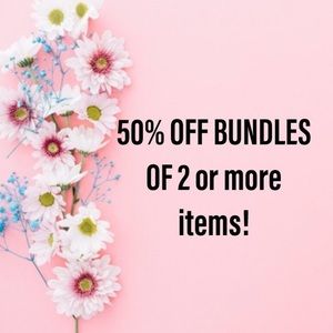 50% Off All Bundles!